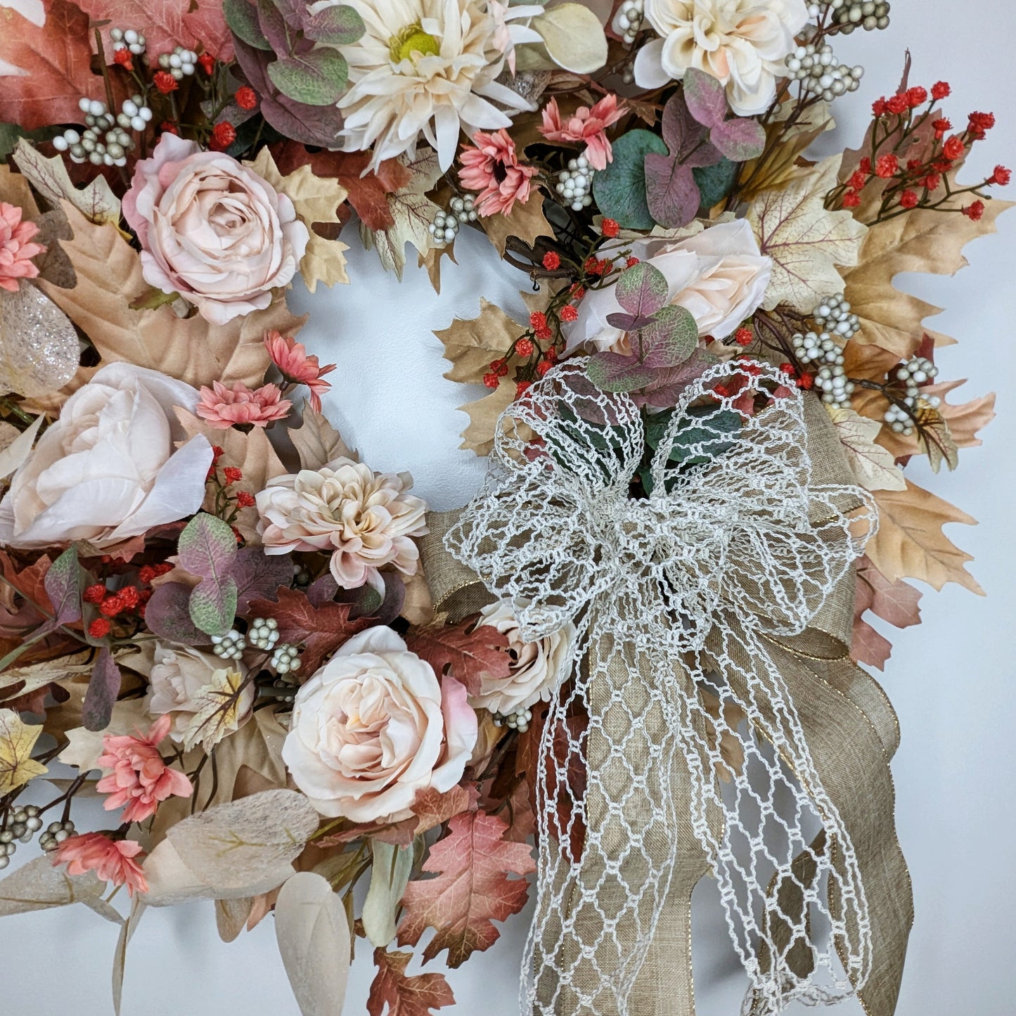 Autumn Elegance Fall Wreath