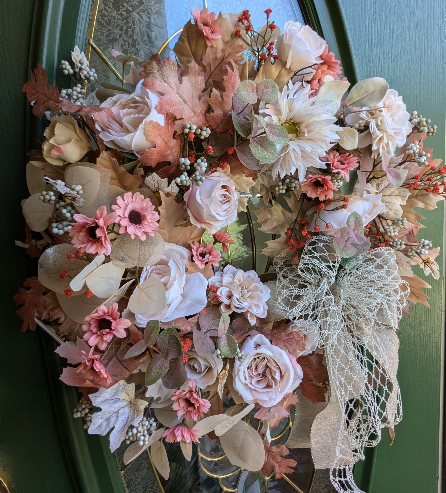 Autumn Elegance Fall Wreath