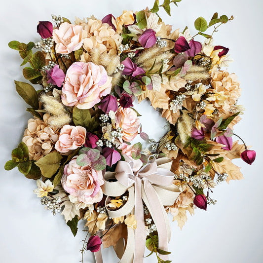 Blush Bliss Fall Wreath