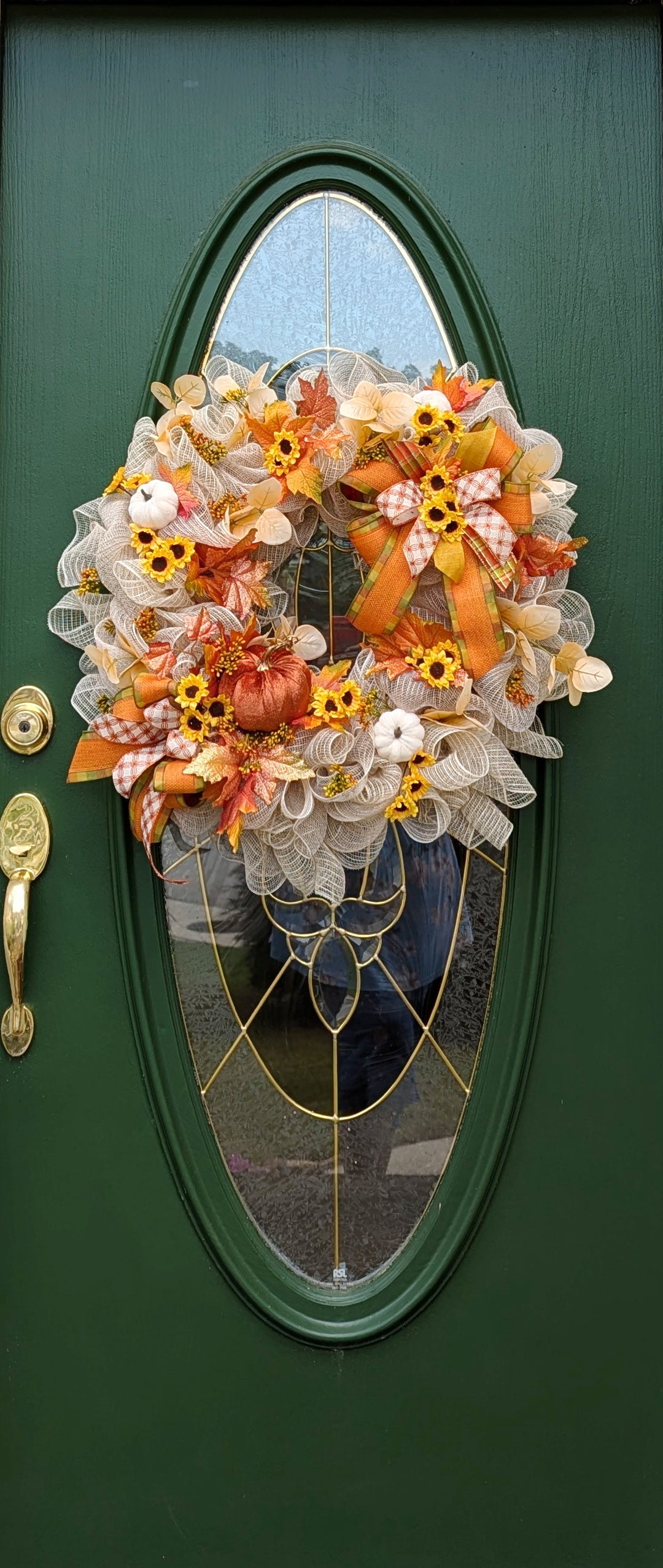Sweet Autumn Deco Mesh Wreath